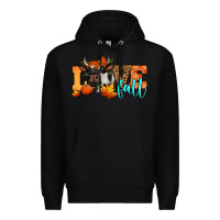 Black love fall holstein cow Premium Hoodie - Jasminsmagicworld