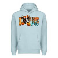 Blue Mist love fall holstein cow Premium Hoodie - Jasminsmagicworld