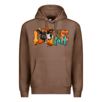 Chestnut love fall holstein cow Premium Hoodie - Jasminsmagicworld