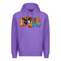 Purple love fall holstein cow Premium Hoodie - Jasminsmagicworld