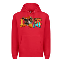 Red love fall holstein cow Premium Hoodie - Jasminsmagicworld