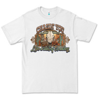 White Chasin you like a shot of whiskey bull skull Premium Tee - HowdyJamesFarm