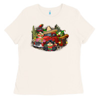 Bone cinco de mayo truck Ladies Tee - CowGirlArtShop
