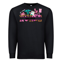 Black nurse custom name Premium Sweatshirt - AdoDesignShop