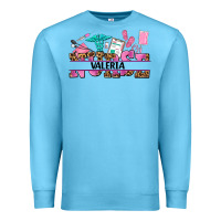 Ocean Blue nurse custom name Premium Sweatshirt - AdoDesignShop