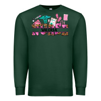 Sports Green nurse custom name Premium Sweatshirt - AdoDesignShop