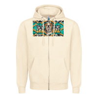 Sandshell english bulldog mom  license plate template Zipper Hoodie - BarkalooDesign