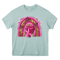 Arona breast cancer rainbow Heavy Core Tee - NancyCooperArtShop