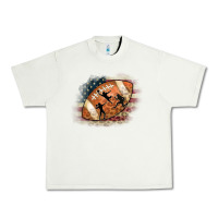 Pistachio American Football Flag Players Urban Heavy Tee - CowCowDesign