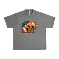 Tornado American Football Flag Players Urban Heavy Tee - CowCowDesign