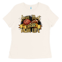 Bone livin that sports mom life Ladies Tee - CowGirlArtShop
