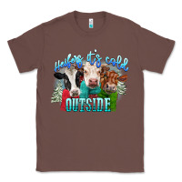 Chestnut heifers its cold outside Classic Tee - CowGirlArtShop