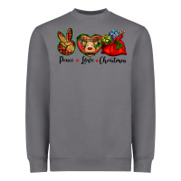 Storm peace love Christmas Heavyweight Sweatshirt - BarkalooDesign
