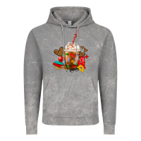 Cloud Rock teacher frappe coffee Vintage Hoodie - FaDigitalArtStudio