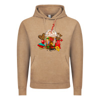 Vintage Coffee teacher frappe coffee Vintage Hoodie - FaDigitalArtStudio