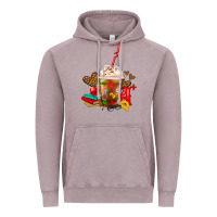 Vintage Zinc teacher frappe coffee Vintage Hoodie - FaDigitalArtStudio