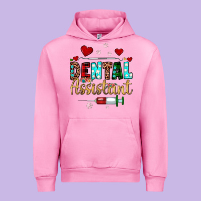 Christmas Dental Assistant Urban Hoodie Designed By Jahusdesignshop