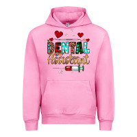 Fuchsia Pink Christmas dental assistant Urban Hoodie - JahusDesignShop