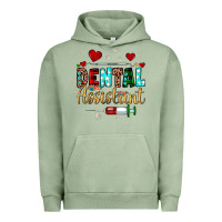 Pigment Oil Green Christmas dental assistant Urban Hoodie - JahusDesignShop
