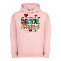 Pigment Salmon Christmas dental assistant Urban Hoodie - JahusDesignShop