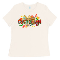 Bone cinco de mayo custodian Ladies Tee - CowGirlArtShop