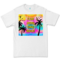 White float drink tan & repeat Premium Tee - TumblerDesignByShophia