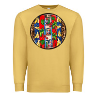 Antique Gold dominican republic coasters Premium Sweatshirt - AdoDesignShop