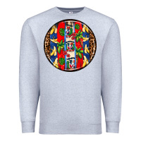 Heather Grey dominican republic coasters Premium Sweatshirt - AdoDesignShop