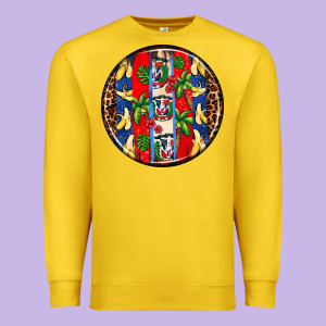 Dominican Republic Coasters Premium Sweatshirt Designed By Adodesignshop