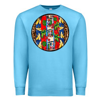 Ocean Blue dominican republic coasters Premium Sweatshirt - AdoDesignShop