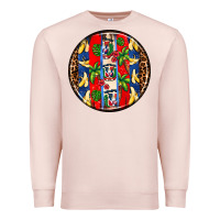 Pale Pink dominican republic coasters Premium Sweatshirt - AdoDesignShop