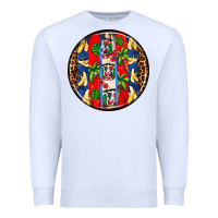 White dominican republic coasters Premium Sweatshirt - AdoDesignShop