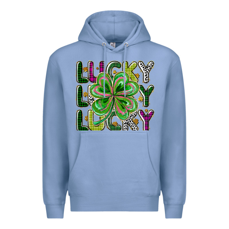 Lucky Premium Hoodie by CowhideDigitalArt | Teevron