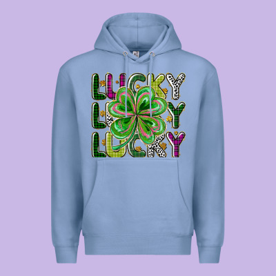 Lucky Premium Hoodie Designed By Cowhidedigitalart