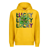 Lemon Lucky Premium Hoodie - CowhideDigitalArt