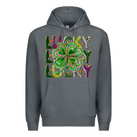 Rock Lucky Premium Hoodie - CowhideDigitalArt