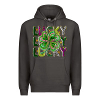Smoke Lucky Premium Hoodie - CowhideDigitalArt