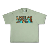 Oil Green Mama Turquoise Tooled Urban Heavy Tee - CowCowDesign