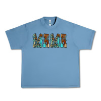 Pebble Blue Mama Turquoise Tooled Urban Heavy Tee - CowCowDesign