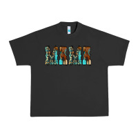 Pigment Black Mama Turquoise Tooled Urban Heavy Tee - CowCowDesign