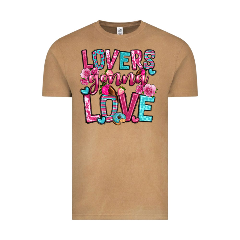 Lovers Gonna Love Vintage Tee by OliviaCreatesArt | Teevron