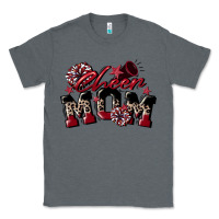 Charcoal Heather cheer mom  maroon Classic Tee - CowGirlArtShop