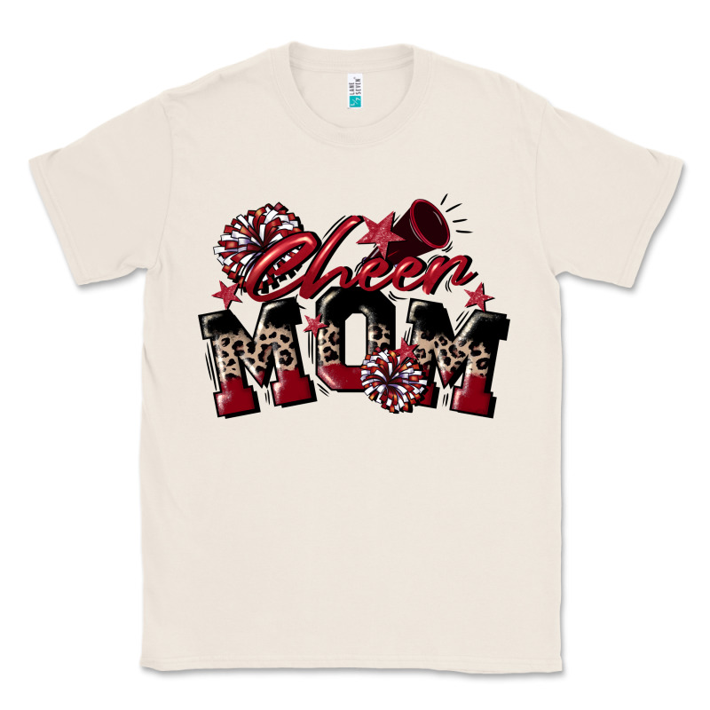 Cheer Mom  Maroon Classic Tee by CowGirlArtShop | Teevron