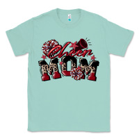 Seafoam cheer mom  maroon Classic Tee - CowGirlArtShop