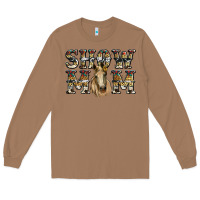 Toasted Coconut show mom horse Long Sleeve Tee - RanaPortraitStore