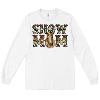 White show mom horse Long Sleeve Tee - RanaPortraitStore