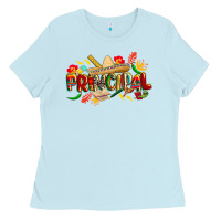 Baby Blue cinco de mayo principal Ladies Tee - CowGirlArtShop