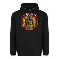 Black firefighter coasters Heavyweight Hoodie - AdoDesignShop
