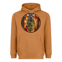 Meerkat firefighter coasters Heavyweight Hoodie - AdoDesignShop
