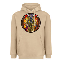 Mushroom firefighter coasters Heavyweight Hoodie - AdoDesignShop